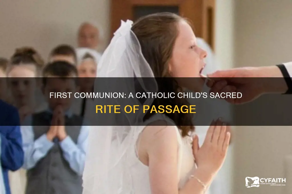 when do catholic children make first communion
