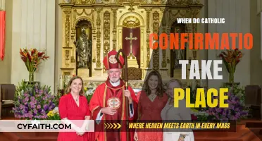 Confirmations: When and Where for Catholics