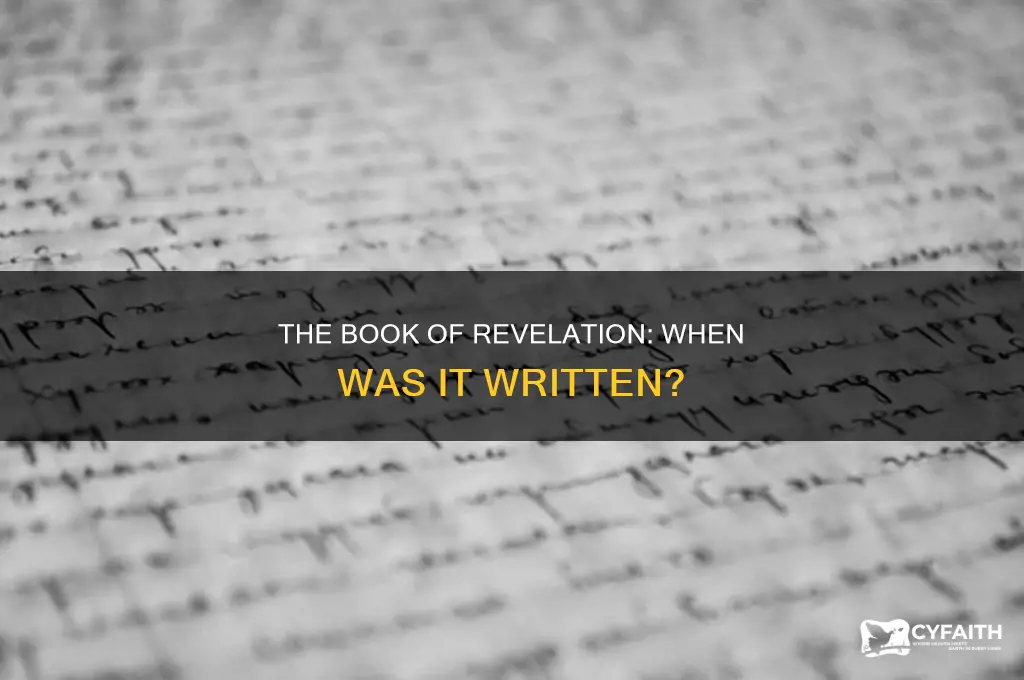 when do catholic say revelation was written