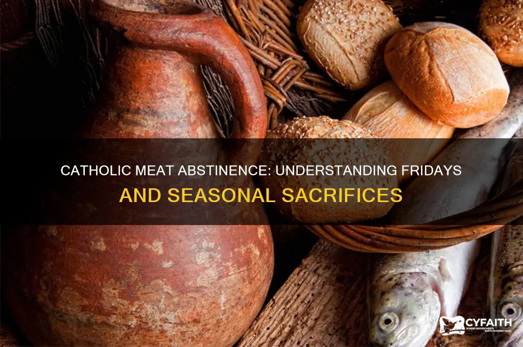 when do catholics avoid meat