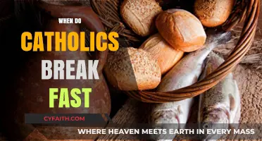 Catholic Fasting Traditions: When and How the Fast is Broken