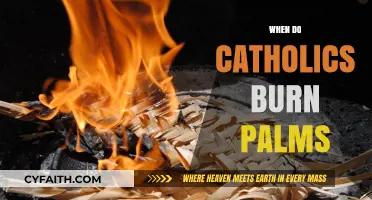 When Do Catholics Burn Palms: A Holy Week Tradition Explained