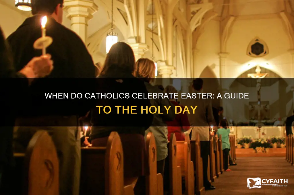when do catholics celebrate easter