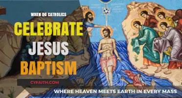 Jesus' Baptism: Catholic Celebration in January