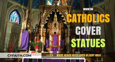 Catholic Tradition: When and Why Statues Are Covered in Churches
