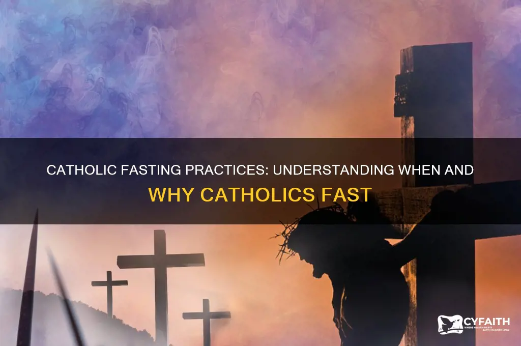 when do catholics fast