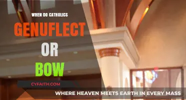 The Meaning of Genuflection and Bowing in Catholic Worship