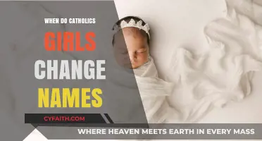 The Evolution of Catholic Girls' Names Through Time