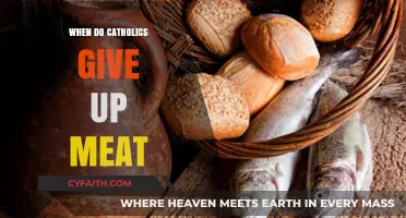 Lenten Sacrifice: Catholics Abstain from Meat
