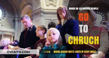 Catholics Attend Church: When and Why?