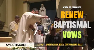 Baptismal Vows: When Do Catholics Renew Their Commitment?