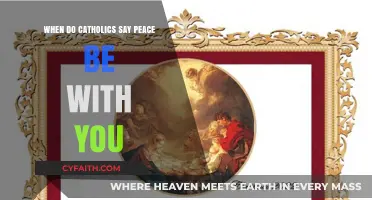 The Power of "Peace Be With You" in Catholic Mass