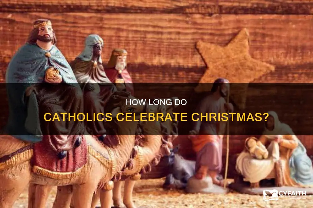 when do catholics stop celebrating christmas