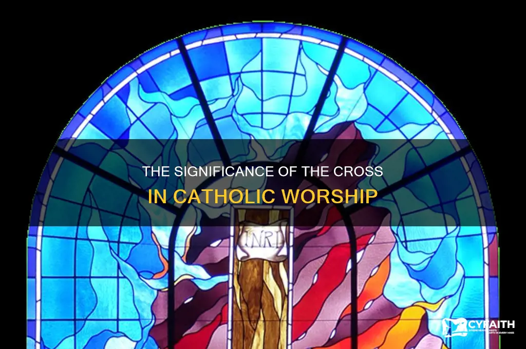 when do catholics use the cross