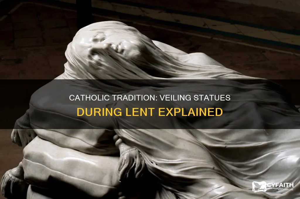when do catholics veil statues