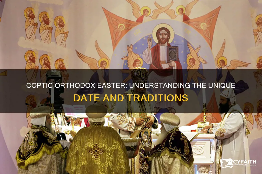 when do coptic orthodox celebrate easter