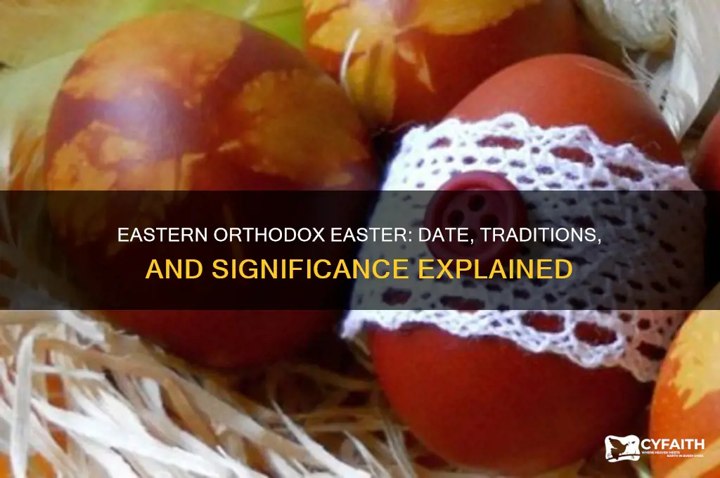 when do eastern orthodox celebrate easter