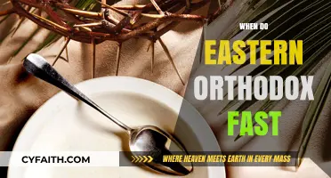 Eastern Orthodox Fasting Schedule: A Guide to Observing Sacred Times