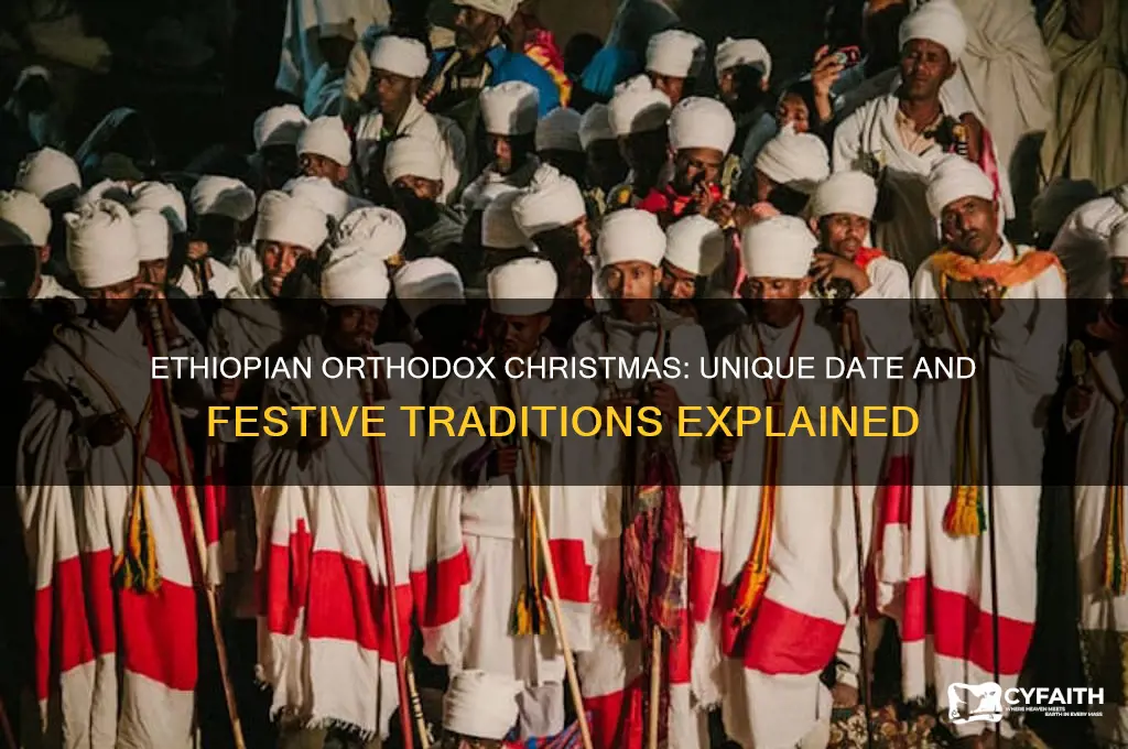 when do ethiopian orthodox celebrate christmas