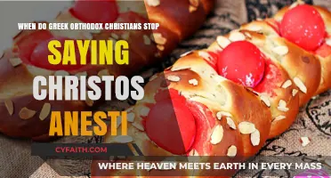 Christos Anesti: When Greek Orthodox Christians End the Easter Greeting