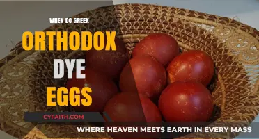 Greek Orthodox Easter Tradition: When and How Eggs Are Dyed Red
