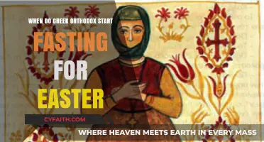 Greek Orthodox Easter Fasting: When Does the Lenten Journey Begin?