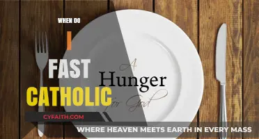 Catholic Fasting Guide: When and How to Observe Sacred Fasts