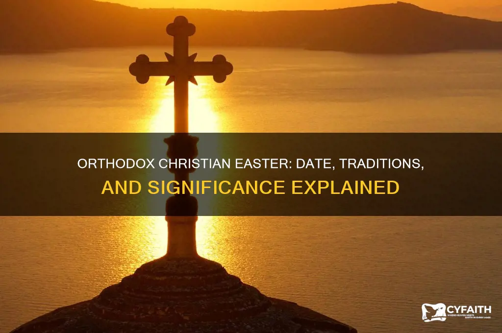 when do orthodox christians celebrate ch