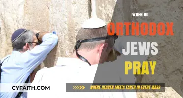 Orthodox Jewish Prayer Times: Daily Practices and Spiritual Traditions Explained