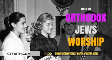 Orthodox Jewish Worship Times: Daily, Shabbat, and Holiday Practices Explained