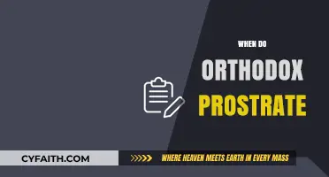 Orthodox Prostration Practices: Timing and Spiritual Significance Explained