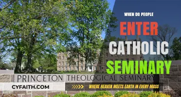 Seminary Entry: Age and Catholic Faith Calling