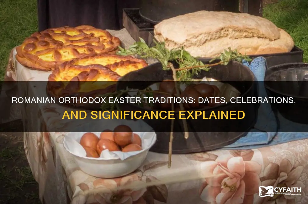 when do romanian orthodox celebrate easter