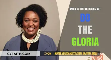 Gloria's Absence: When Catholics Don't Chant