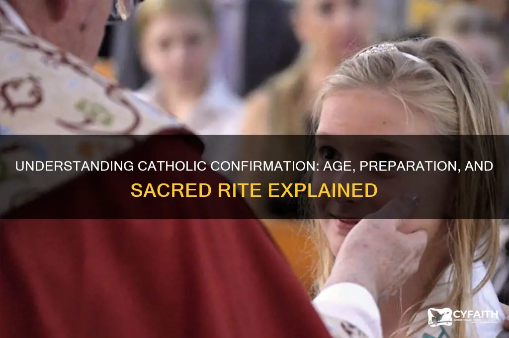 when do u get confirmed in a catholic churhc