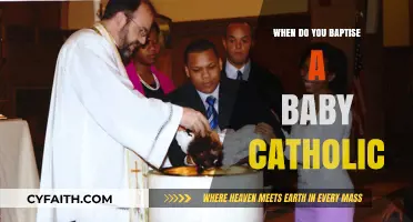 The Perfect Time for Catholic Baby Baptism
