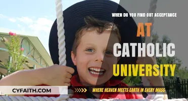 Catholic University Acceptance Timeline: When Will You Receive Your Decision?