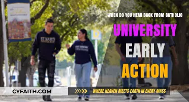 Catholic University Early Action: When to Expect Your Decision