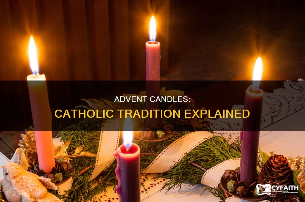 when do you light the advent candles catholic