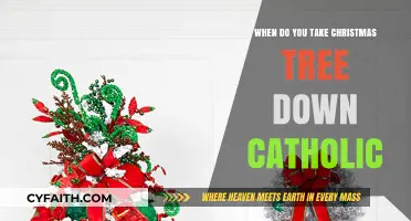 The Perfect Time for Catholics to Undecorate Their Christmas Trees