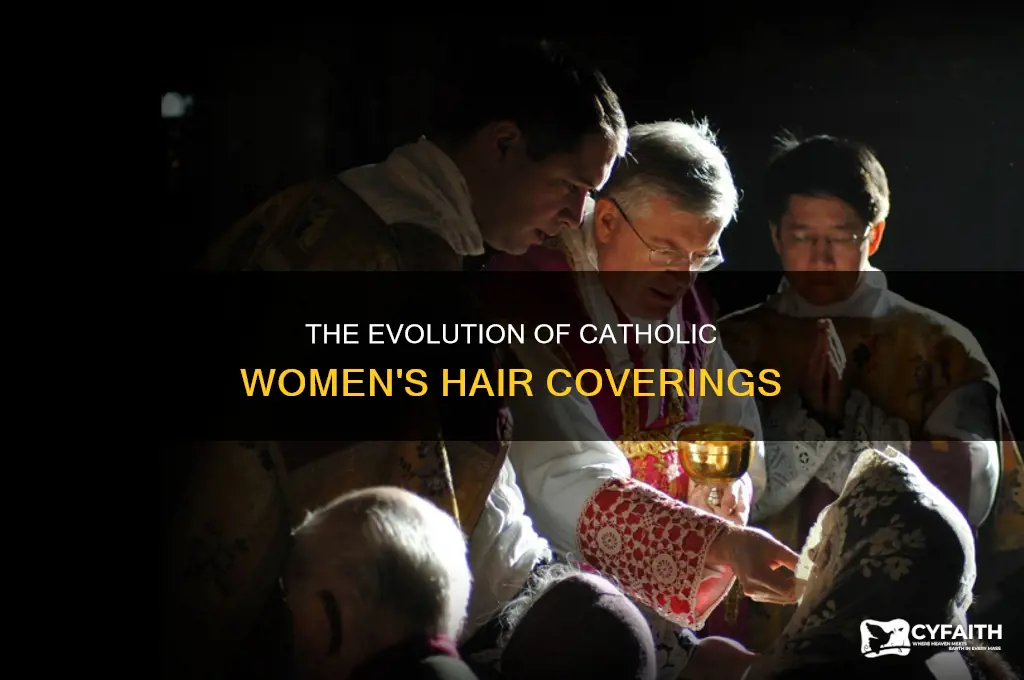 when dod catholic women stop wearing haircoverings