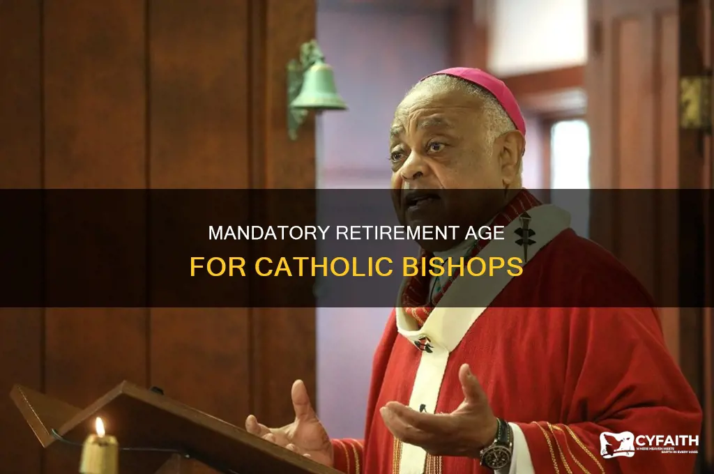 when does a catholic bishop have to retire