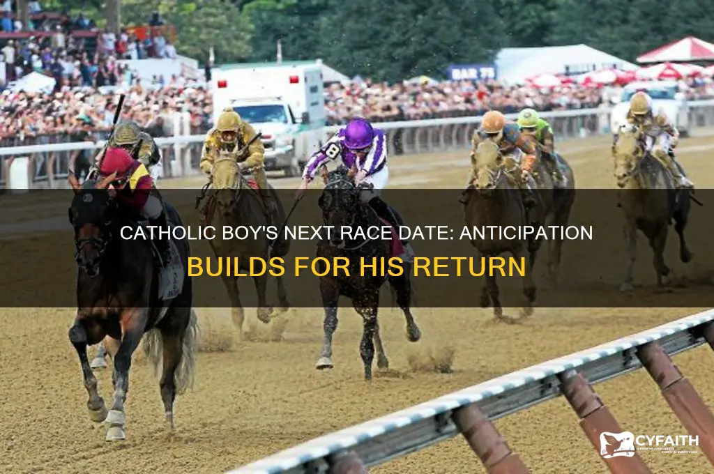 when does catholic boy race again