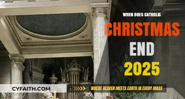 When Does Catholic Christmas End in 2025? A Guide