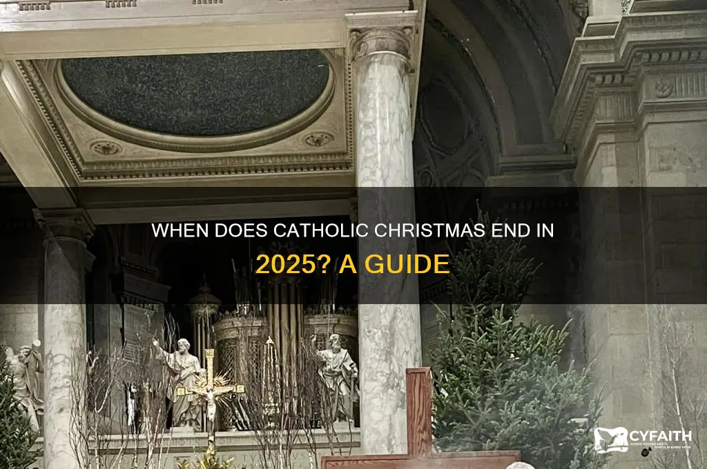 when does catholic christmas end 2025