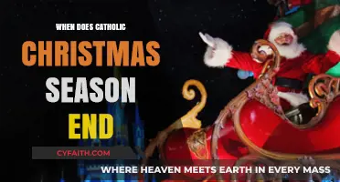 The Catholic Christmas Season: When Does It End?