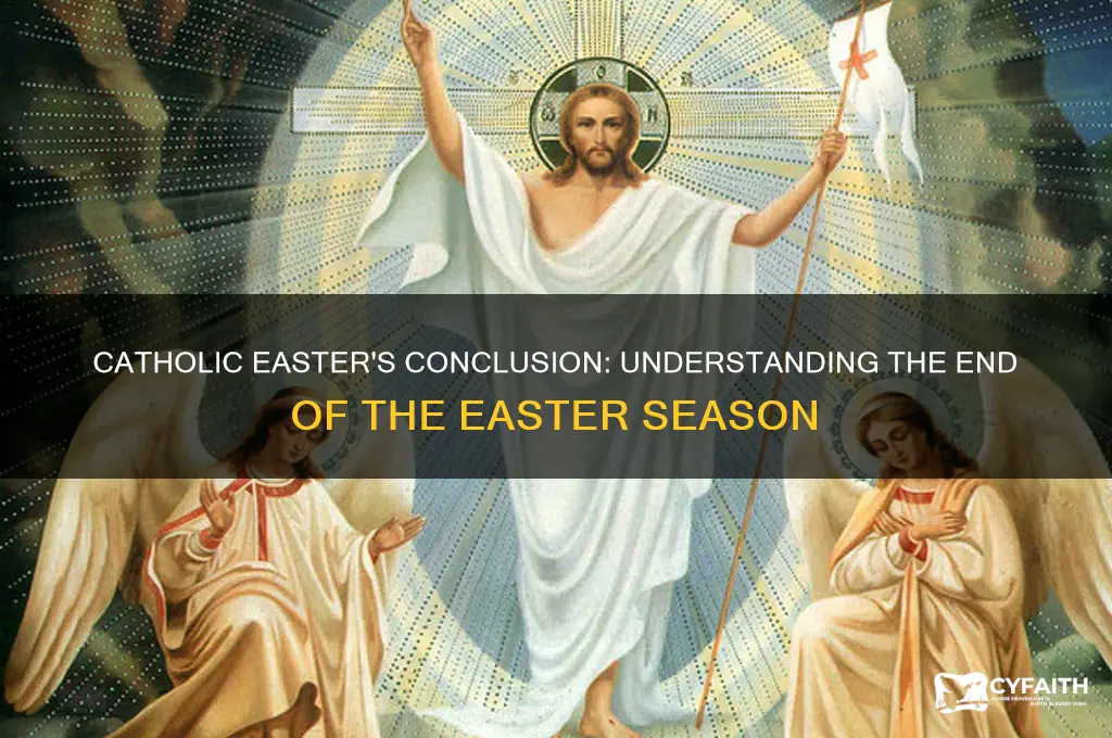 when does catholic easter end