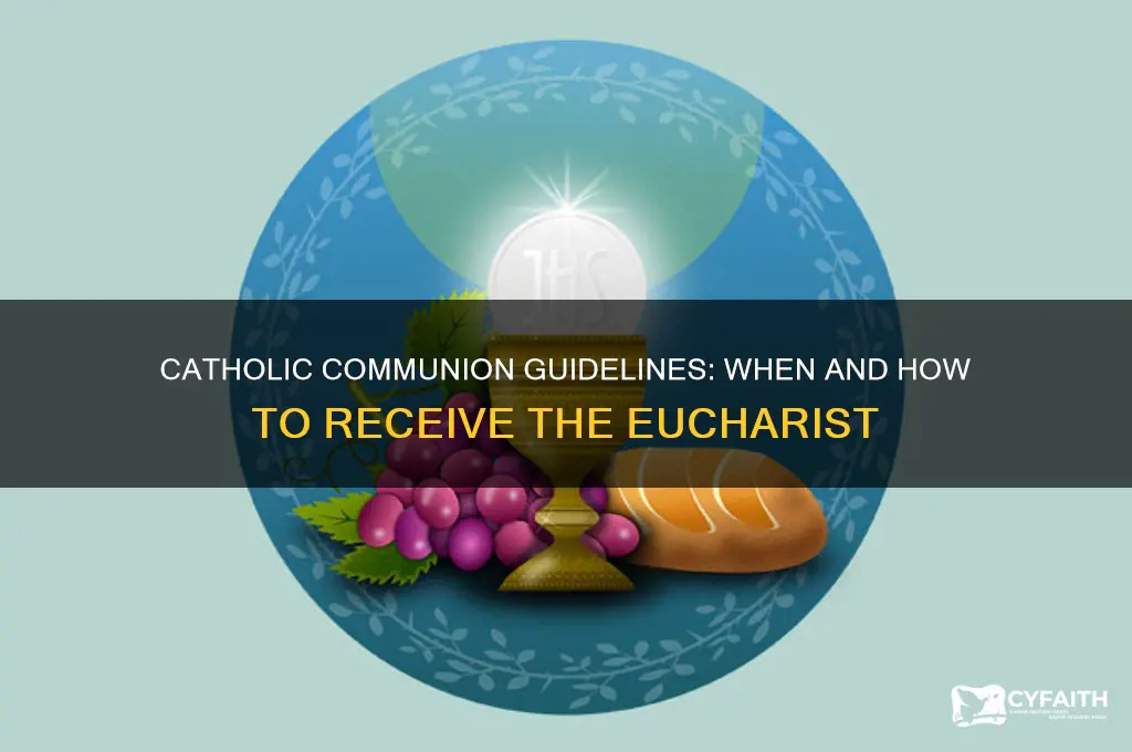 when does catholic have to receive communion