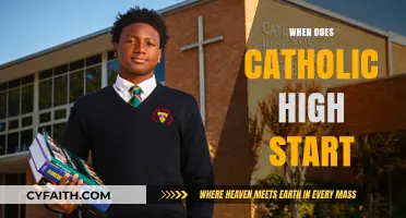 Catholic High School Start Date: What Parents and Students Need to Know