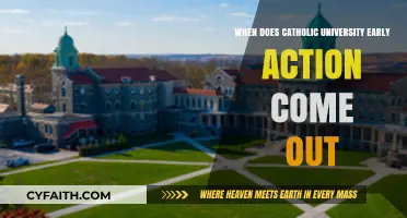 Catholic University Early Action Decision Release Date: What to Expect